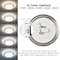 Luxrite 14 Inch LED Flush Mount Ceiling Light 5 CCT Selectable 2700K-5000K 18W 1440LM Dimmable LR23282-1PK - alternate 6